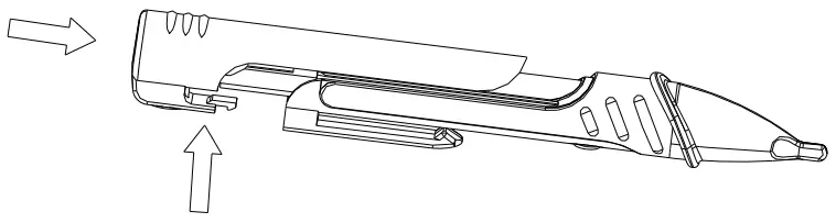 PeakTech 1030 AC Voltage Detector with Flashlight - Battery Replacement 3