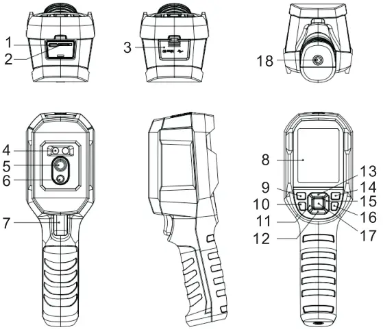 UNI T UTi22CK Professional Thermal Imager - Fig 1