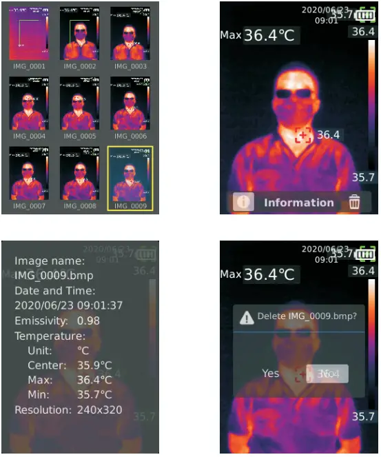 UNI T UTi22CK Professional Thermal Imager - Fig 22