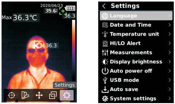 UNI T UTi22CK Professional Thermal Imager - Fig 7