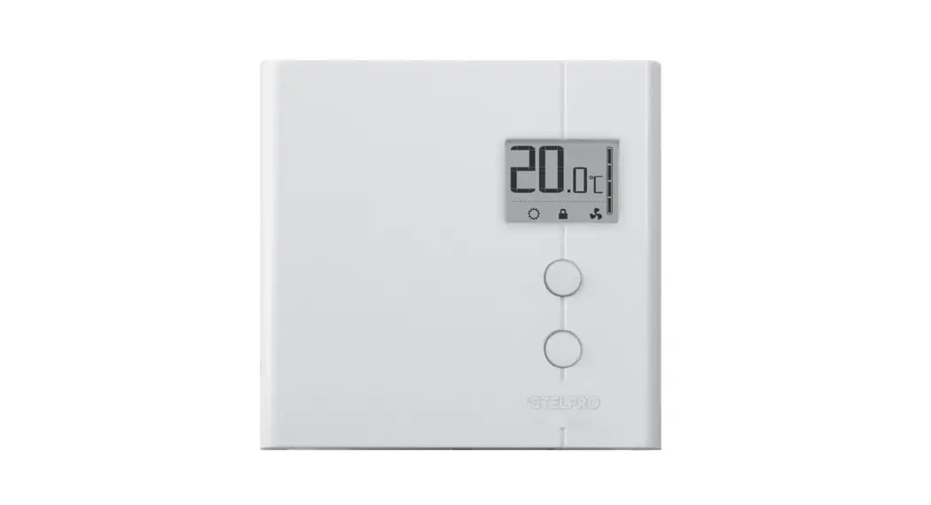 Stelpro Ste302np Single Programming Electronic Thermostat User Guide