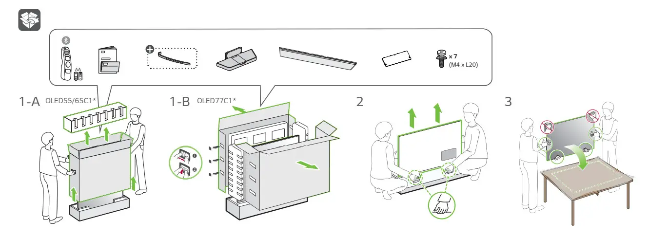 LG OLED55C1 5 inch Class 4K Smart OLED TV - Fig 1