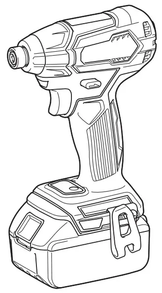 makita XDT15 Cordless Impact -