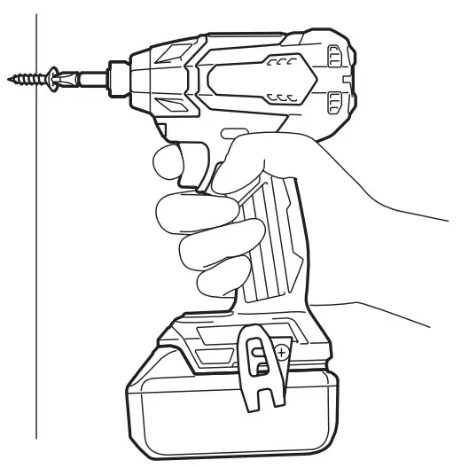 makita XDT15 Cordless Impact - OPERATION