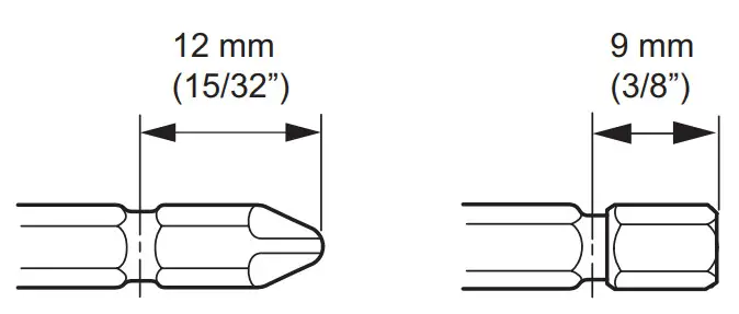 makita XDT15 Cordless Impact - Optional accessory