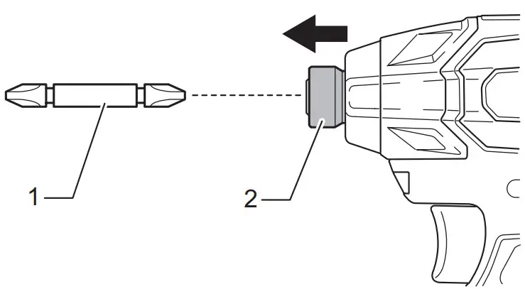 makita XDT15 Cordless Impact - driver