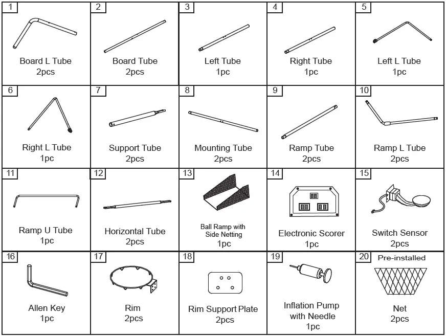 SereneLife-SLBSKBG90-Dual-Shot-Basketball-System-fig-1