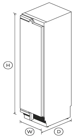 FISHER PAYKEL RS4621FLJK1 Integrated Column Freezer-1