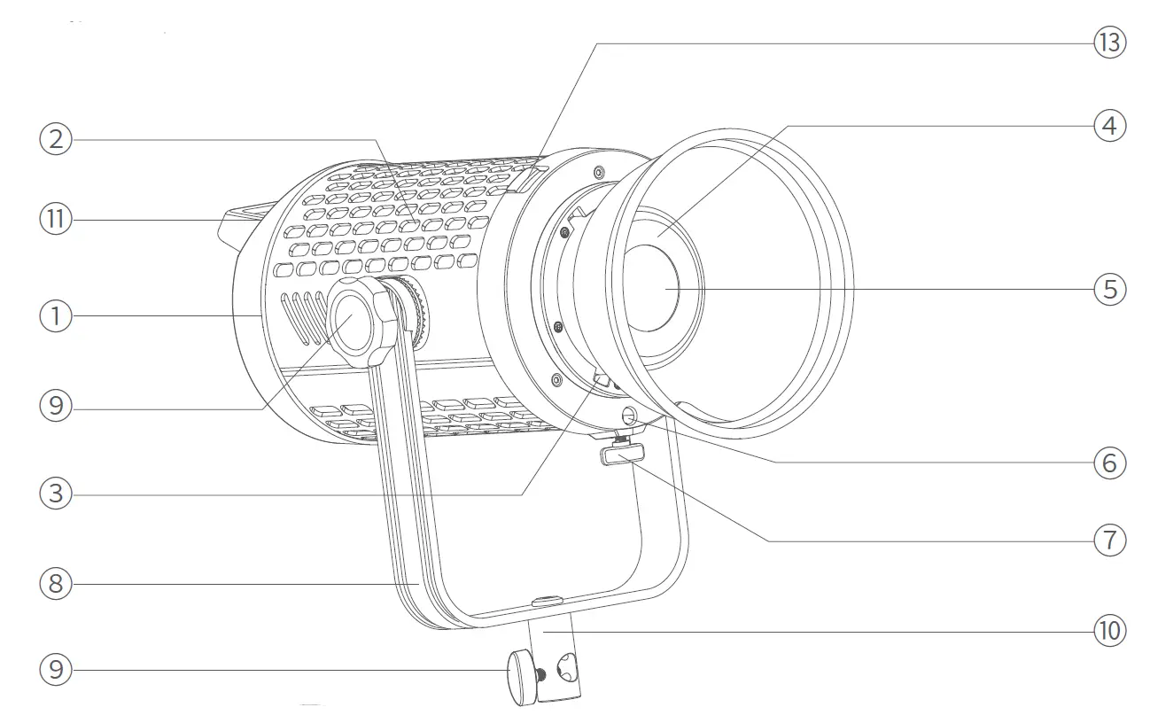 Godox UL150II Silent LED Video Light 1