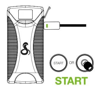 Cobra 1000A Jump Starter - cable