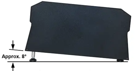 GOLD MEDAL Hot Diggity Pro Series Roller Grills - Side View2