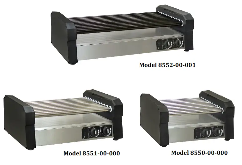 GOLD MEDAL Hot Diggity Pro Series Roller Grills