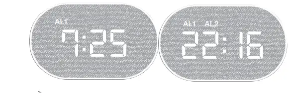 I-BOX 79264PI-17 Bedside Non-Ticking LED Backlit Alarm Clock-12