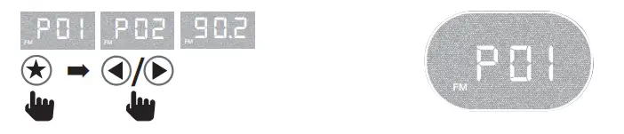 I-BOX 79264PI-17 Bedside Non-Ticking LED Backlit Alarm Clock-19