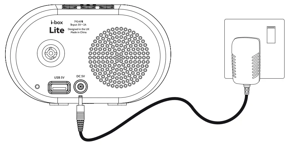 I-BOX 79264PI-17 Bedside Non-Ticking LED Backlit Alarm Clock-8