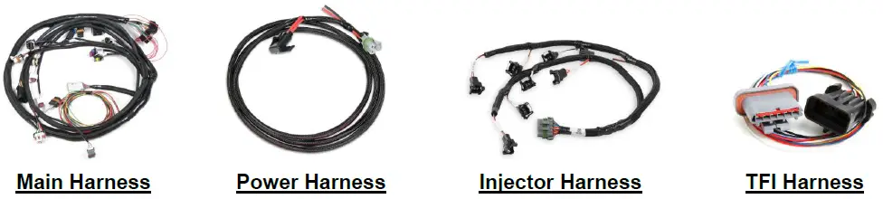 Holley 79-93 Ford Mustang EFI Harness Kit-1