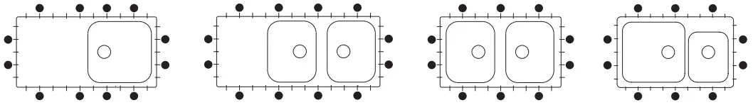 BLANCO CLASSIMO-IF Stainless Steel Brushed Finish Washbasin - fig 3