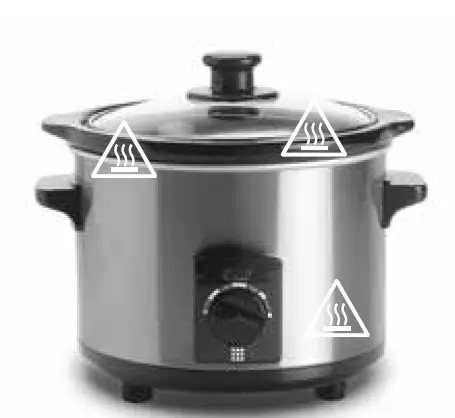 LAKELAND 13662 1.5 Litre Compact Slow Cooker 2