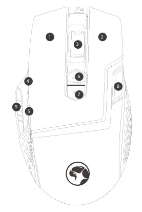 MARVO-M355+G1-Gaming-Mouse-&Mouse-Pad-fig-4