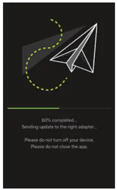 ShurePlus PLAY Mobile Listening App - The progress bar displays progress percentage