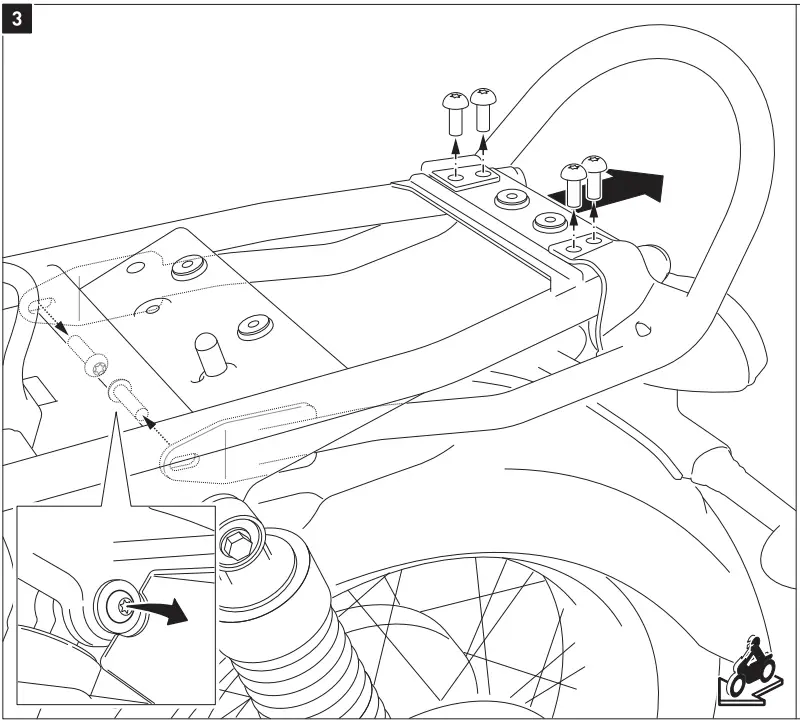 SW MOTECH BC HTA 11 509 20100 Legend Gear Side Saddlebag - fig 2