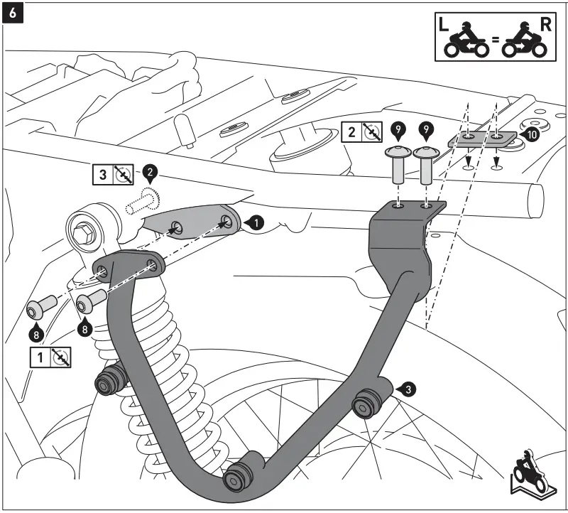 SW MOTECH BC HTA 11 509 20100 Legend Gear Side Saddlebag - fig 5