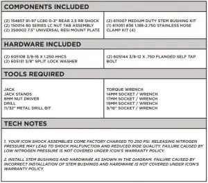 FIG 1 What's Included