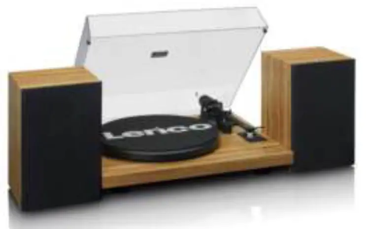 Lenco LS-500 V2 Turntable with Built-In Amplifier