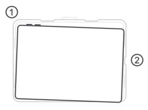 ZAGG ZKPIH Bluetooth Keyboard User Guide - Inserting Your Device