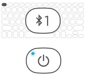 ZAGG ZKPIH Bluetooth Keyboard User Guide - Pairing the keyboard with your device