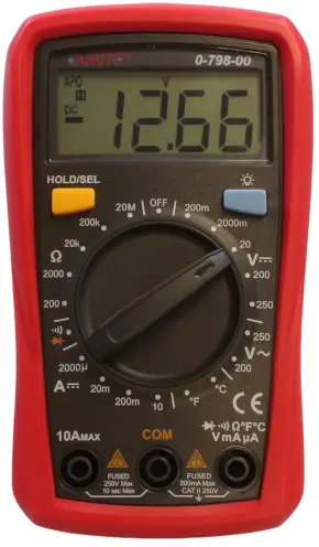 DURITE Digital Hand Held Multi Meter