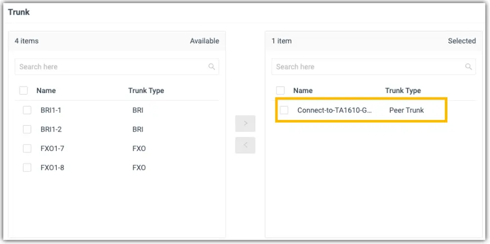 Yeastar TA FXO Gateway Integration Software - Figure 8
