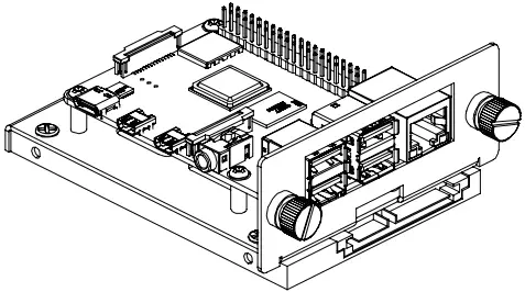 UCTRONICS U6264 1U Raspberry Pi Rack Mount A06