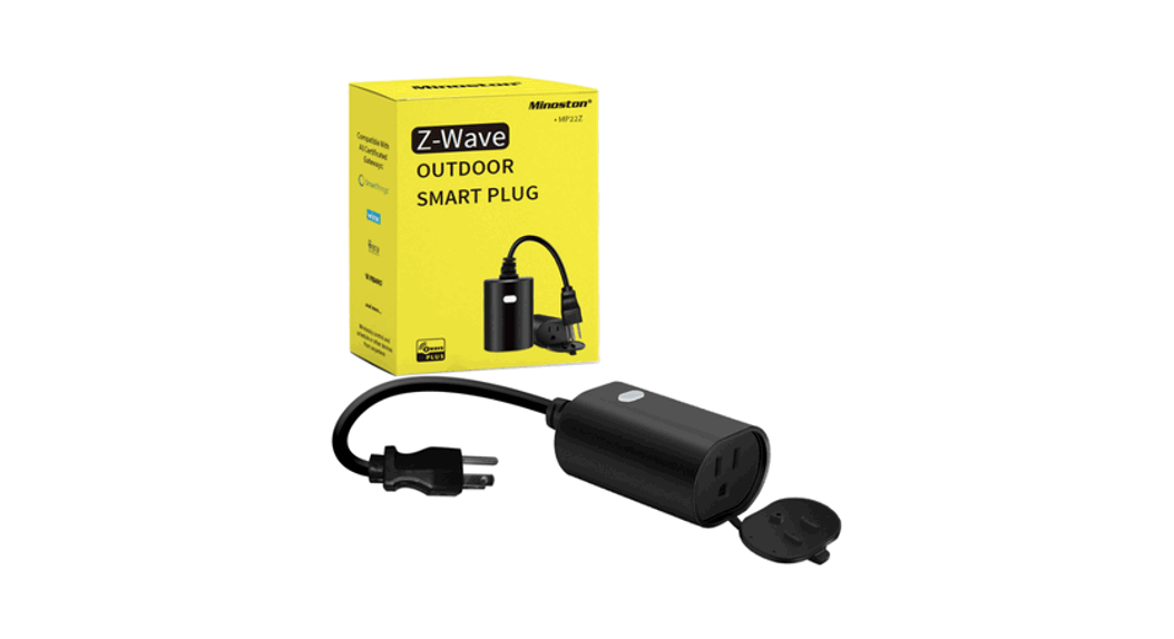 Minoston Mp24z Z Wave Outdoor Plug 2 Outlet User Manual