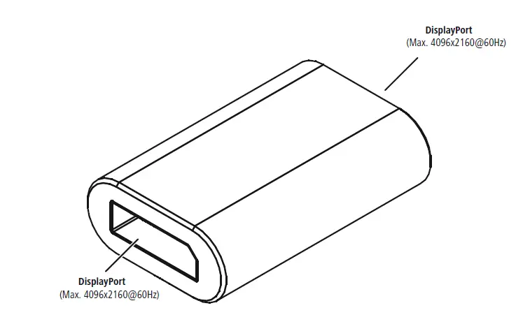 hama-00200345-DisplayPort-Adapter-Instruction-FIG-1
