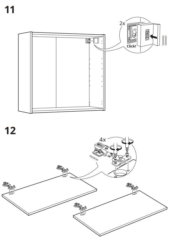 IKEA ENHET wall cb with 2 shelves - figure 10