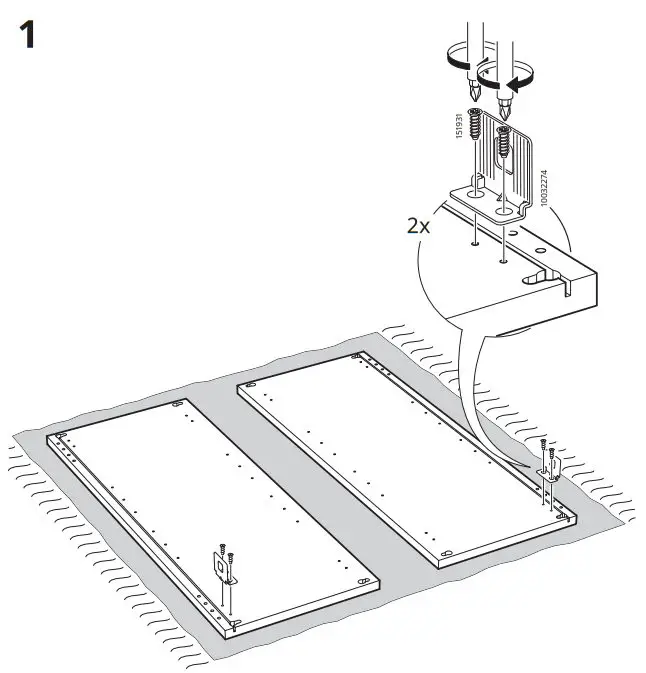 IKEA ENHET wall cb with 2 shelves - figure 3