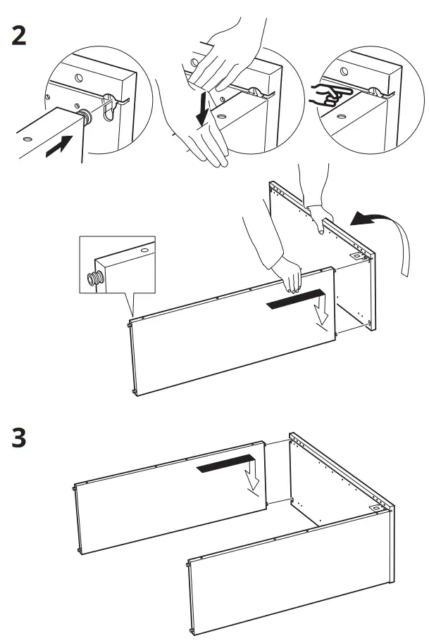 IKEA ENHET wall cb with 2 shelves - figure 4