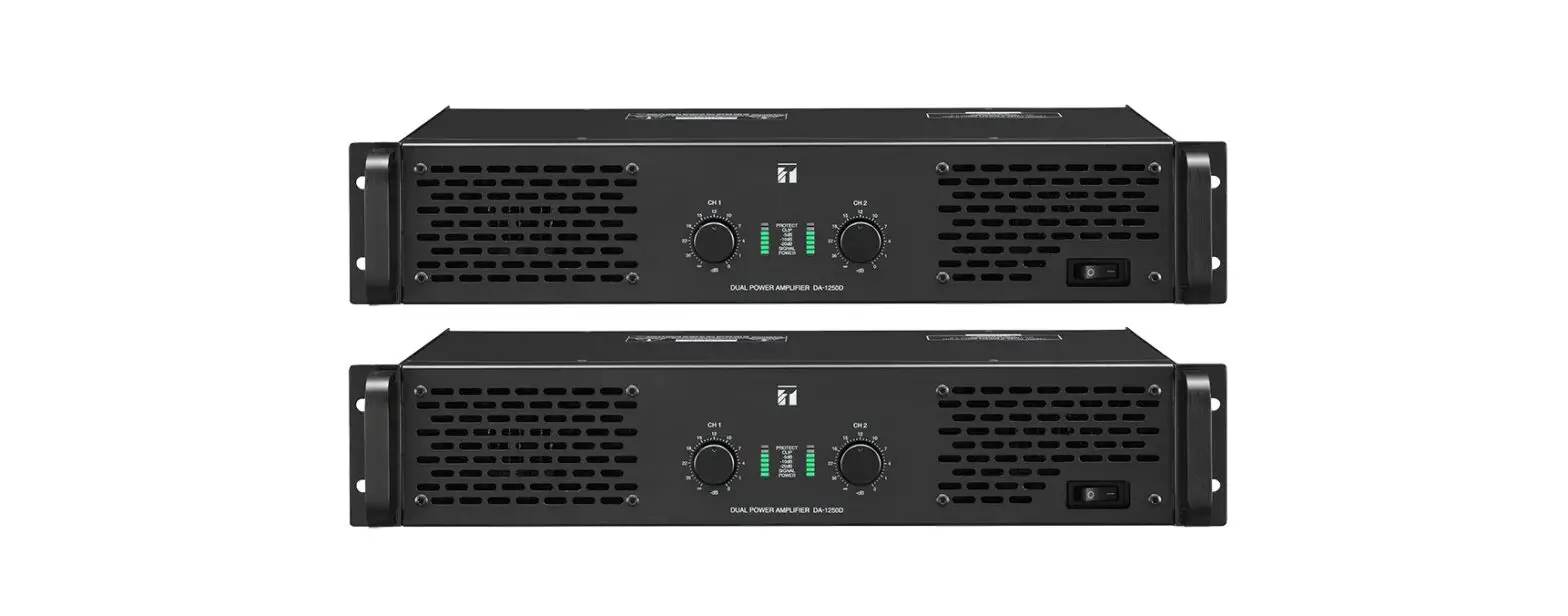 Toa Da-1250d Dual-channel Power Amplifier User Guide Toa Da-1250d Dual-channel Power Amplifier User Guide