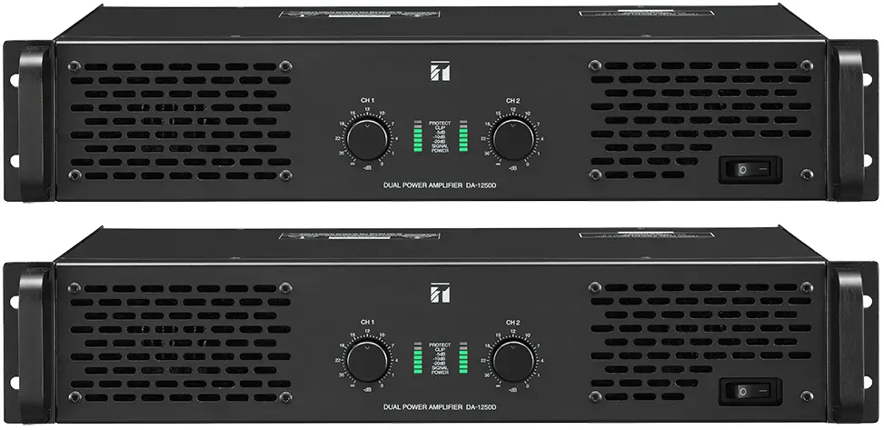 TOA DA-1250D Dual-Channel Power Amplifier