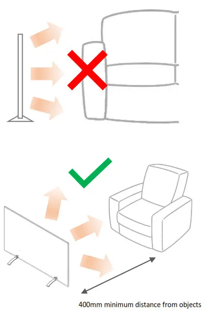 HERSCHEL HS500PR-EU Select Portable Infrared Panel Heater - 1