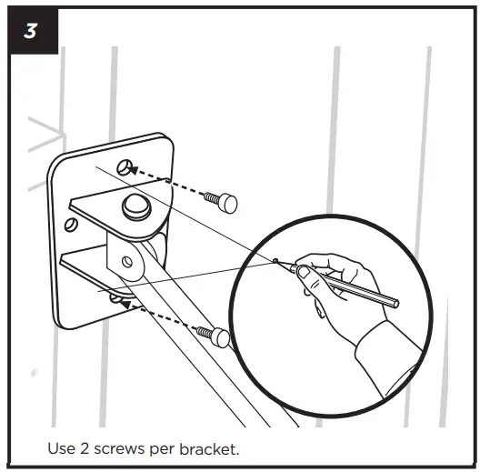 BOSE WMB2 MA12 Pitch Lock Upper Bracket - 2