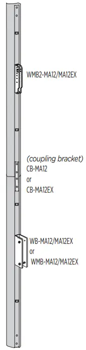 BOSE WMB2 MA12 Pitch Lock Upper Bracket - Choose a position