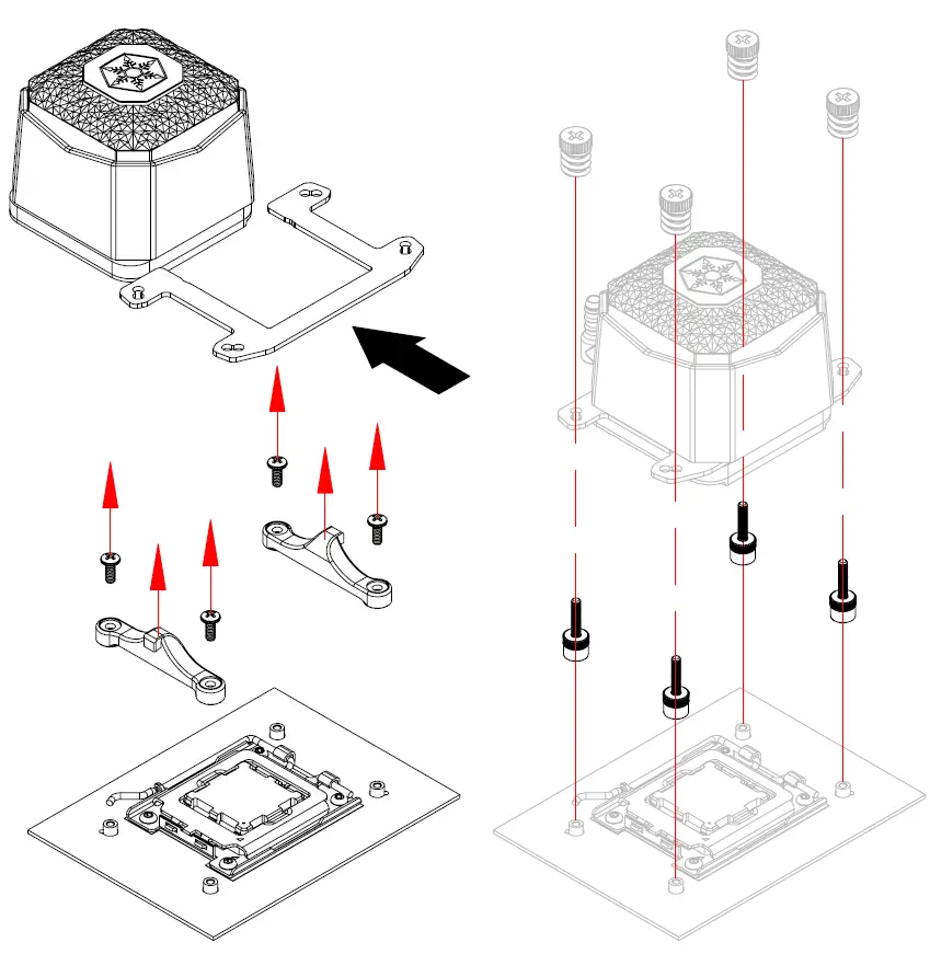 SILVERSTONE-AM5-IceGem-280-280mm-ARGB-AIO-Liquid-Cooler-FIG-1
