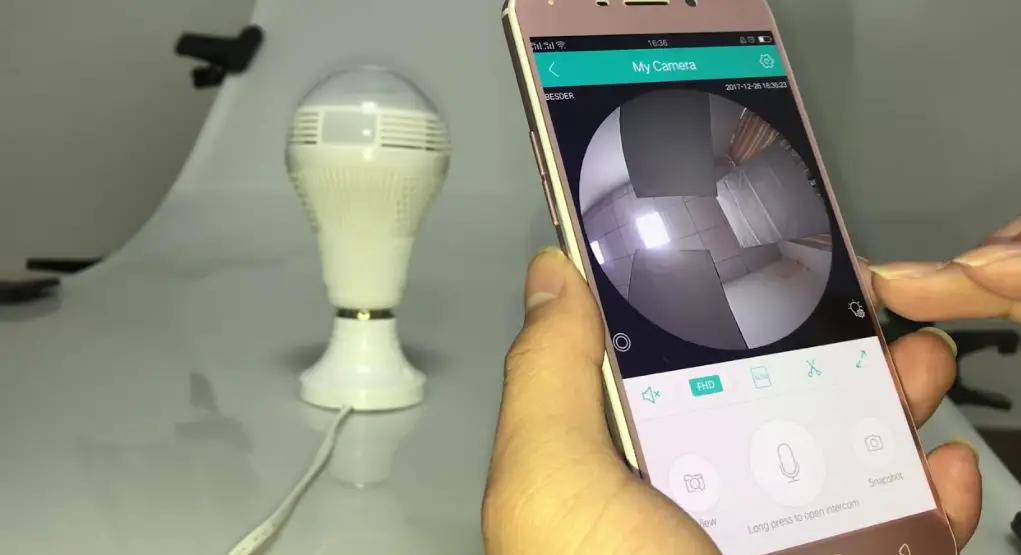 Awas Qc13 Wifi Light Bulb Camera User Manual