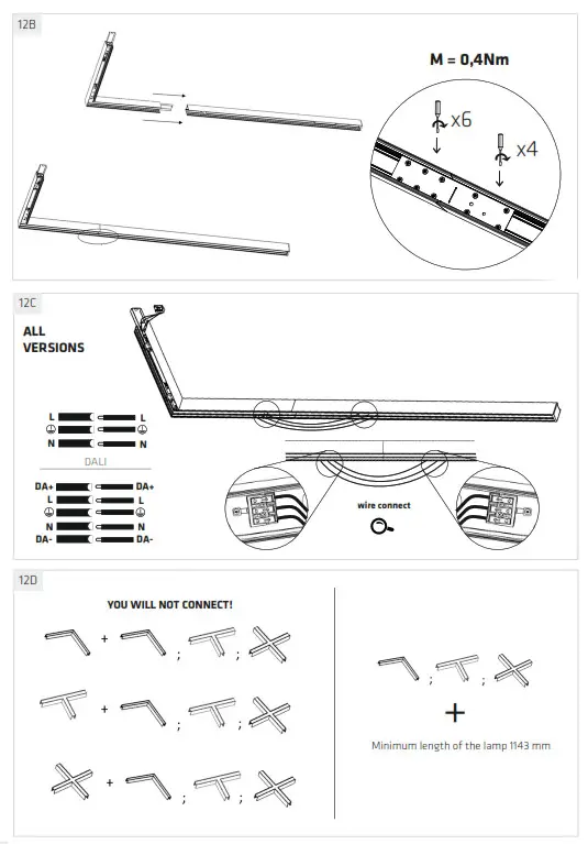 LENA LIGHTING BARIS LED 52 Architectural Lighting - fig5