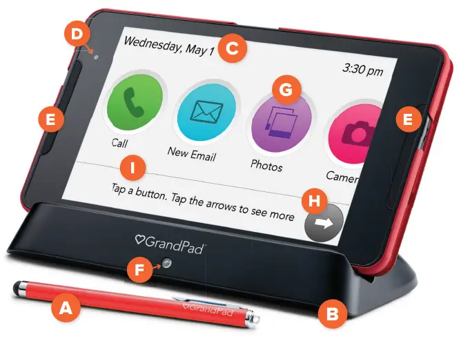 Consumer Cellular Grand Pad - GRANDPAD