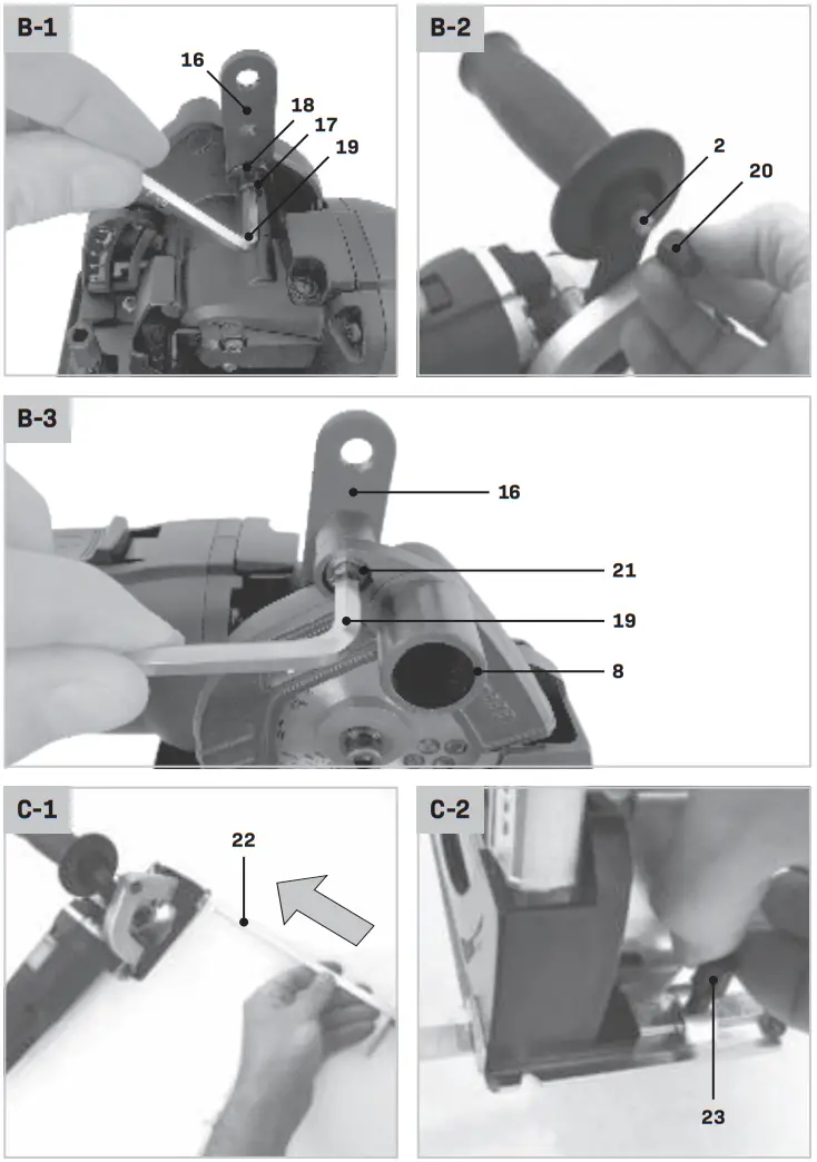 VONROC S CS503AC Mini Plunge Saw - fig 1