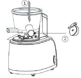 VEGA 118440011 Slow Juicer Extractor - 3