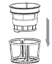 VEGA 118440011 Slow Juicer Extractor - 4